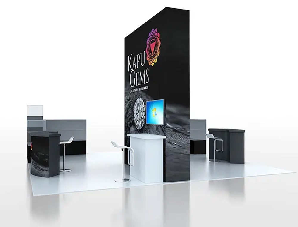 Innovative 20x20 trade show booth ideas